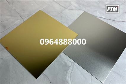 Tấm Inox Màu PTM – Giải Pháp Vật Liệu Trang Trí Cao Cấp Cho Không Gian Hiện Đại
