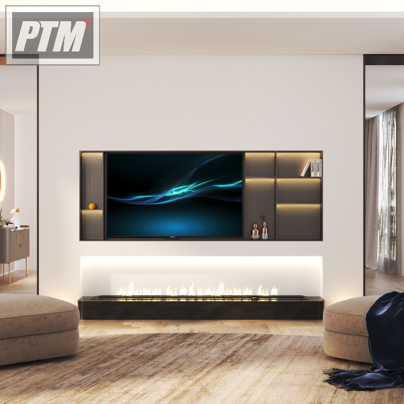 HỘC ÂM TƯỜNG INOX DÙNG CHO PHÒNG KHÁCH